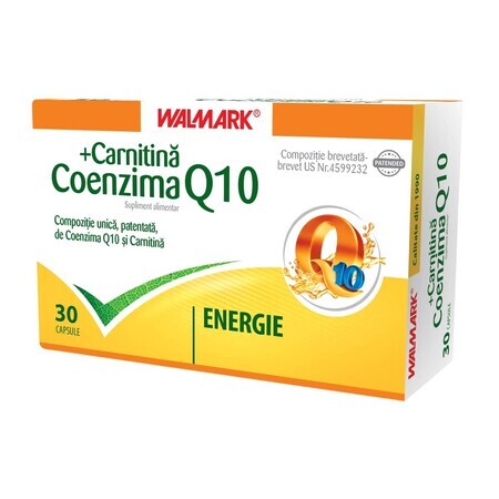 Coenzym Q10 + Carnitin, 30 Kapseln, Walmark