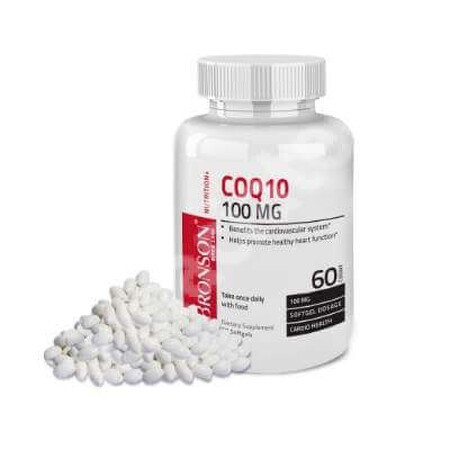 Coenzima Q10 100 mg, 60 capsule, Bronson Laboratories