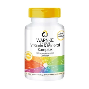 Complesso vitaminico e minerale 250 capsule
