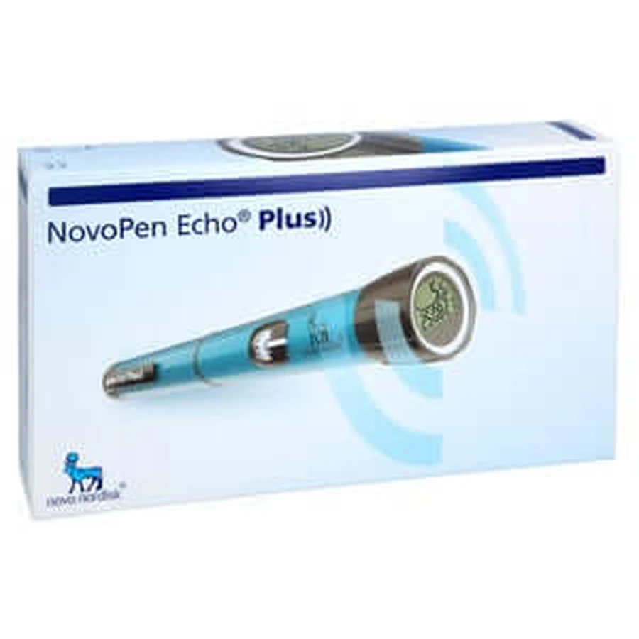 Novopen Echo Plus Injektionsgerät blau 1 St
