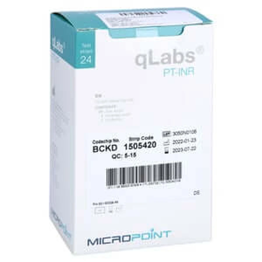Qlabs Ptz-inr Teststreifen zur INR-Besti 24 St