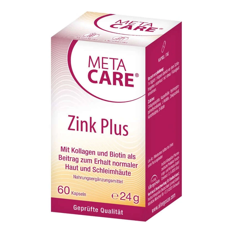 META CARE Zinc Plus 60 St