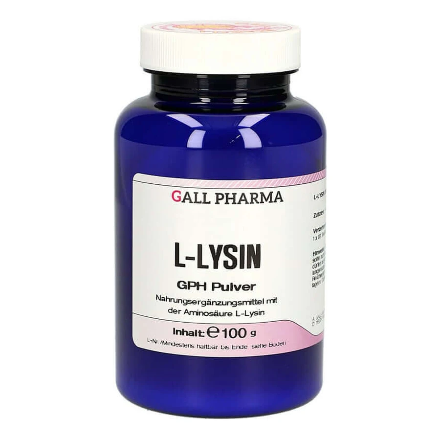 L-lisina en polvo 100 g