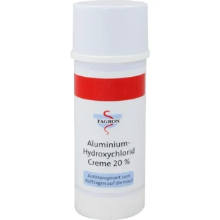Crème met aluminiumhydroxychloride 20%, Fagron, 50 ml