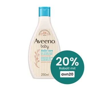 Aveeno Baby Daily Care Gel de duș și șampon fără săpun 250 ml