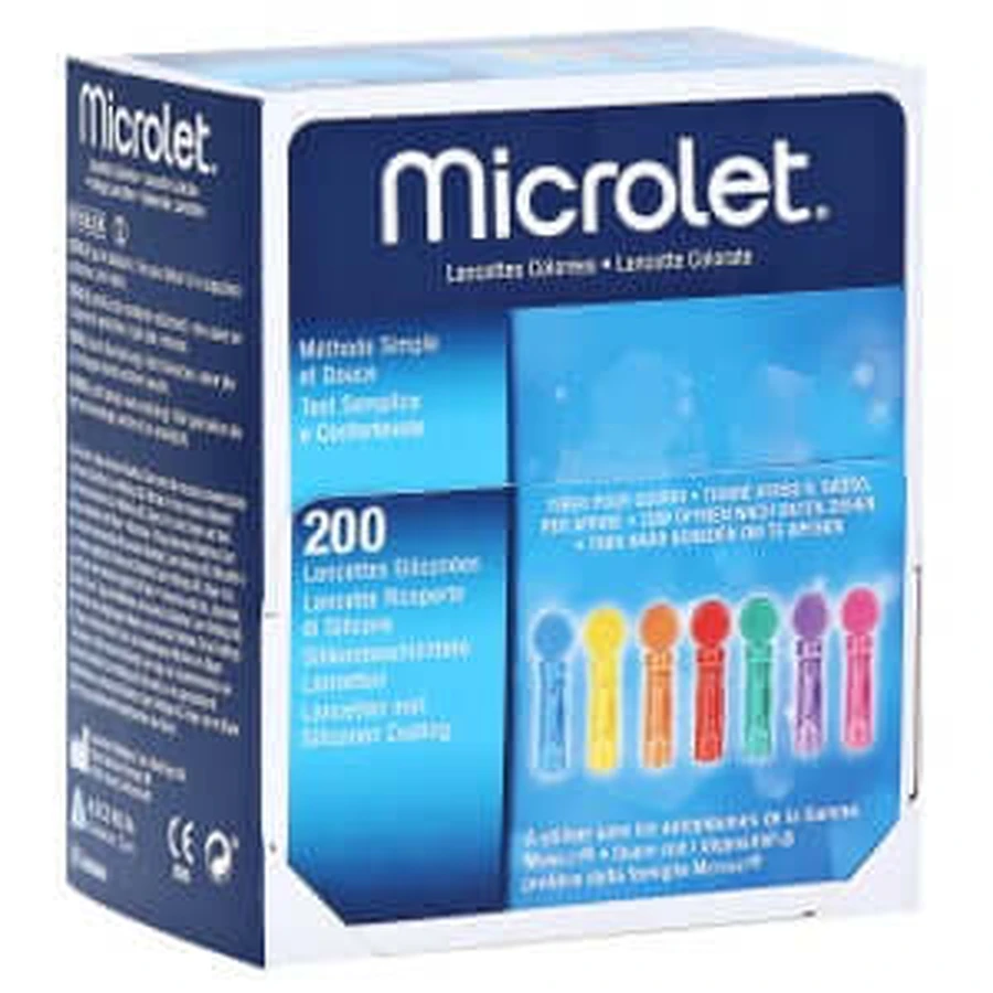 Lancettes Microlet 200 pcs