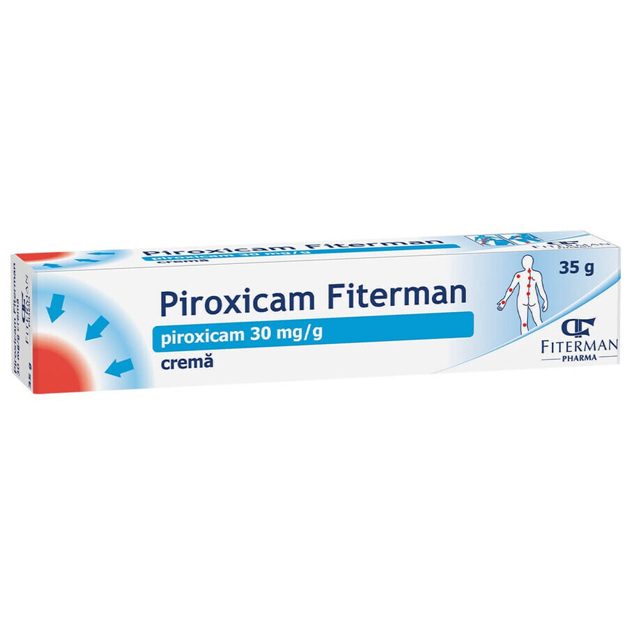 Piroxicam-Creme 30 mg/g, 35 g, Fiterman