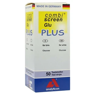 Combiscreen Glucose Plus Teststreifen 50 St