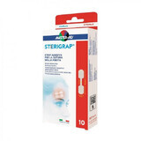 Plasture pentru suturarea rănii Sterigrap Master-Aid, 32 x 8 mm, 10 bucăți, Pietrasanta Pharma