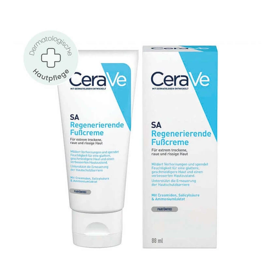 Cerave SA Cremă regenerantă pentru picioare 88 ml