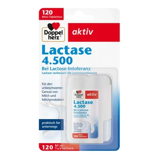 Lactasa Activa Doble Corazón 4.500 120 St