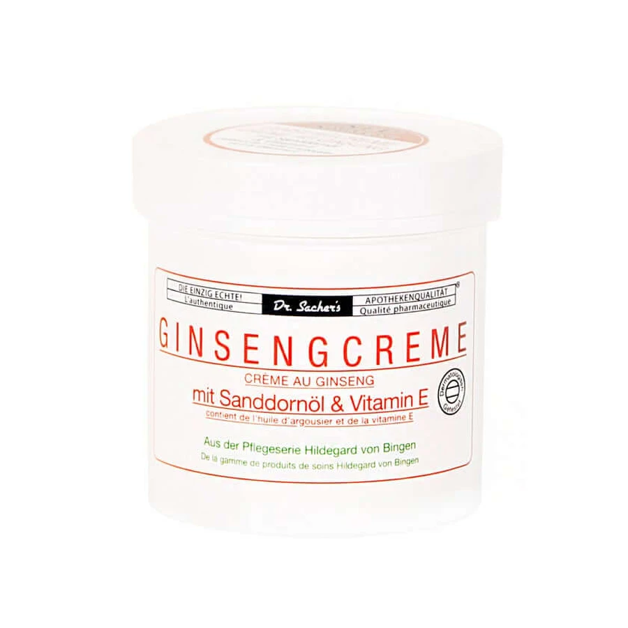 Ginseng cream with sea buckthorn oil & vitamin E 250 ml