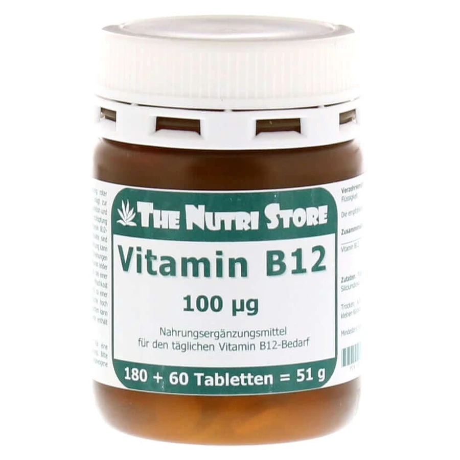 Vitamin B12 100 µg Tablets 180 St
