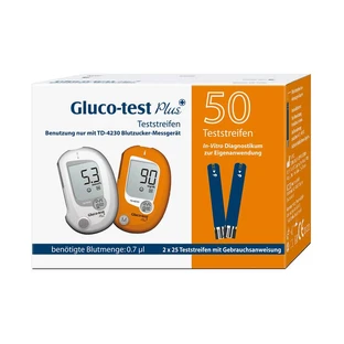 Gluco-test Plus Blutzuckerstreifen 50 St
