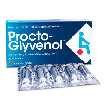 Procto-Glyvenol, 10 Zäpfchen, Novartis