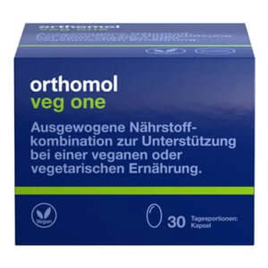 Orthomol Veg jedna kapsułka 30 szt: ceny i cechy