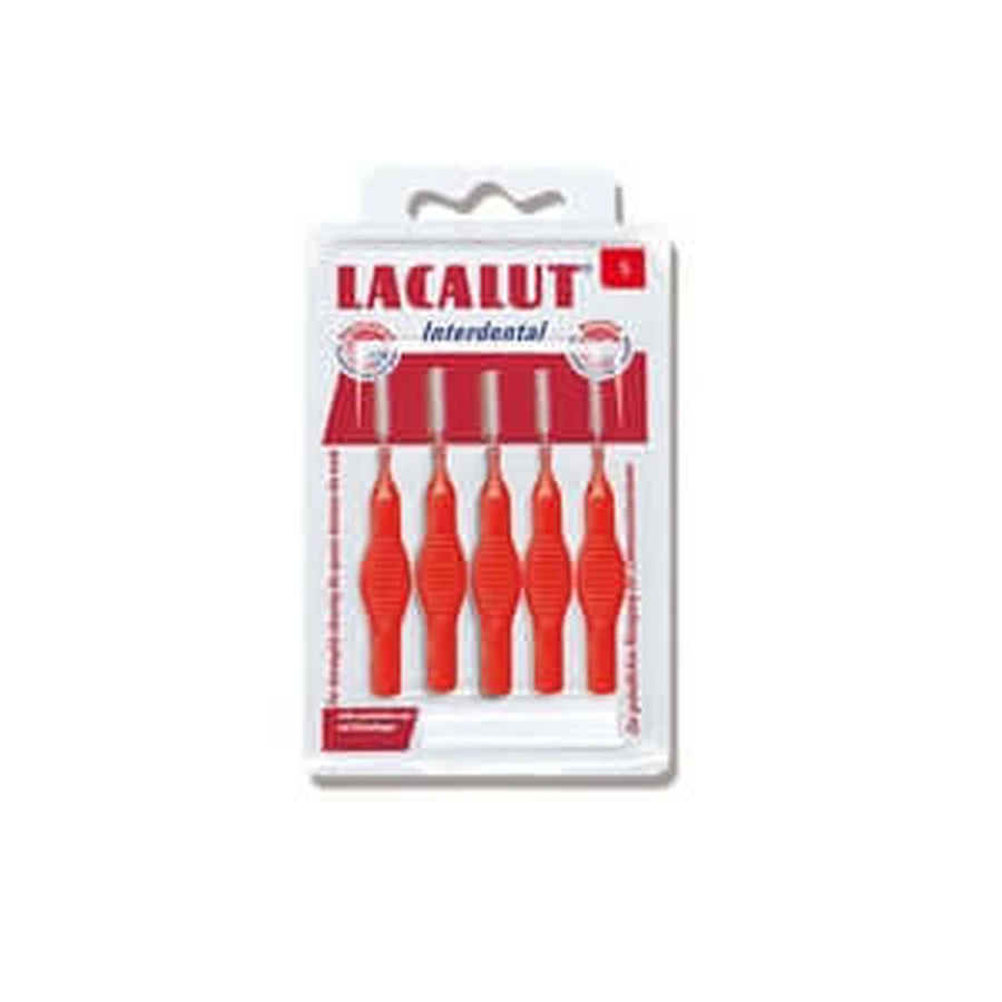 Lacalut Cepillo interdental S diámetro 2,4 mm 5 uds.