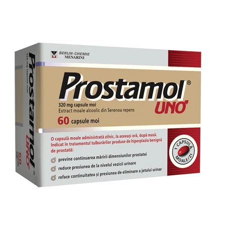 Prostamol Uno, 60 capsules, Berlin-Chemie Ag