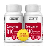 Coenzyme Q10, 60 + 60 capsules, Zenyth (50% discount on the second product)