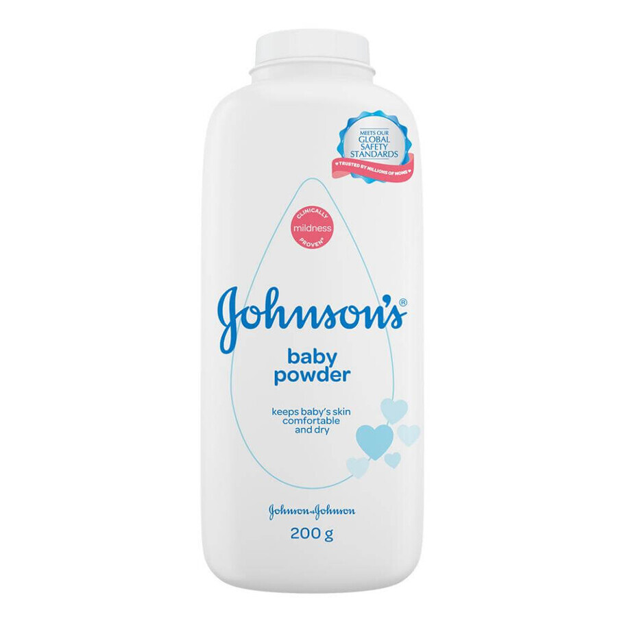 Talkumpuder, 200g, Johnson's Baby