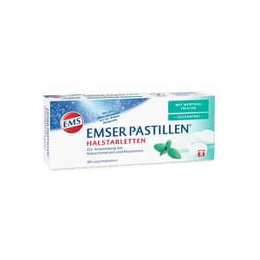 Emser pastilles with menthol freshness sugar-free 30 pcs.