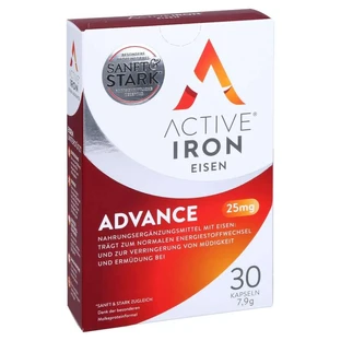 Active IRON IJzer Advance 25 mg Capsules 30 Capsules
