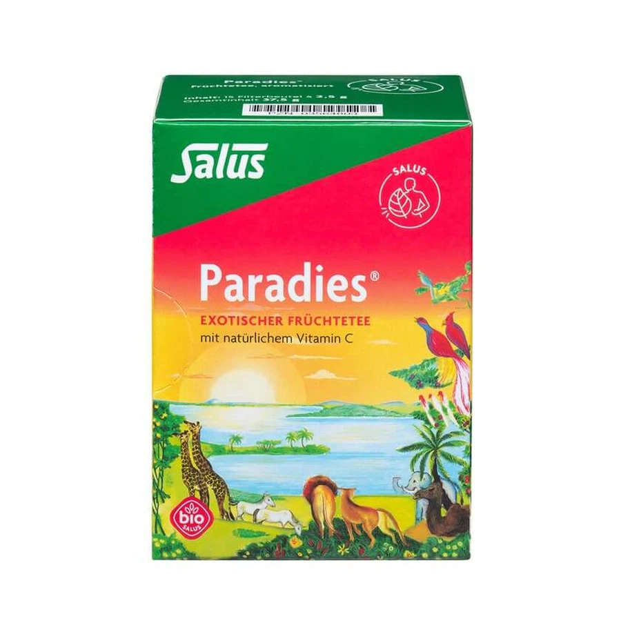 Paradies Vitamin C-früchtetee Salus Filt 15 St