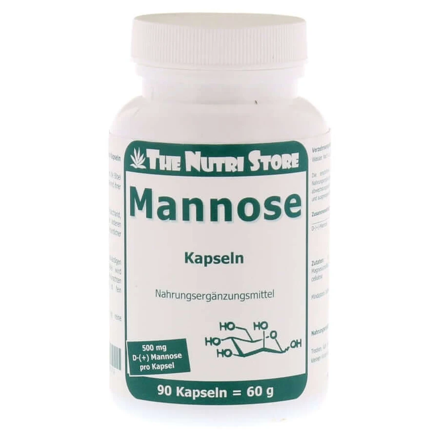 Mannoza 500 mg kapsułki wegetariańskie 90 kapsułek: ceny i cechy