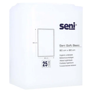 SENI Soft Basic bedbeschermingskussen 60x9 25 st.