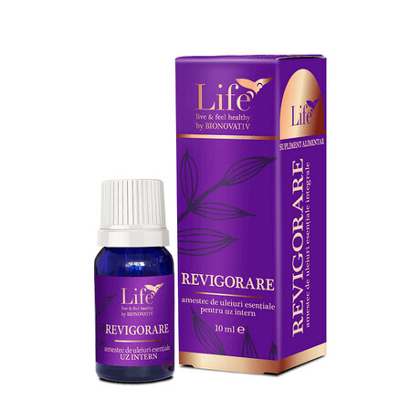 Revigorare, amestec de uleiuri esentiale, 10 ml, Bionovativ