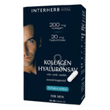 Collagen and hyaluronic acid for men, 30 capsules, Interherb