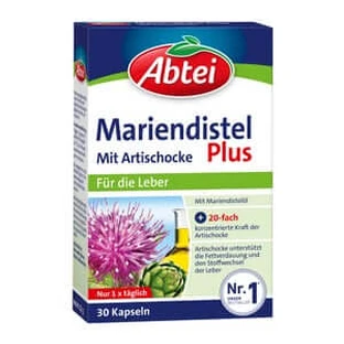 Abbey Mariadistel Plus Met Artisjok 30 St