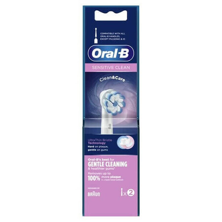 Sensi UltraThin elektrische Zahnbürste Nachfüllpackungen, 2 Stück, Oral-B