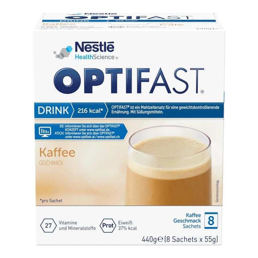  OPTIFAST Drink Kaffee 8 x 55 g
