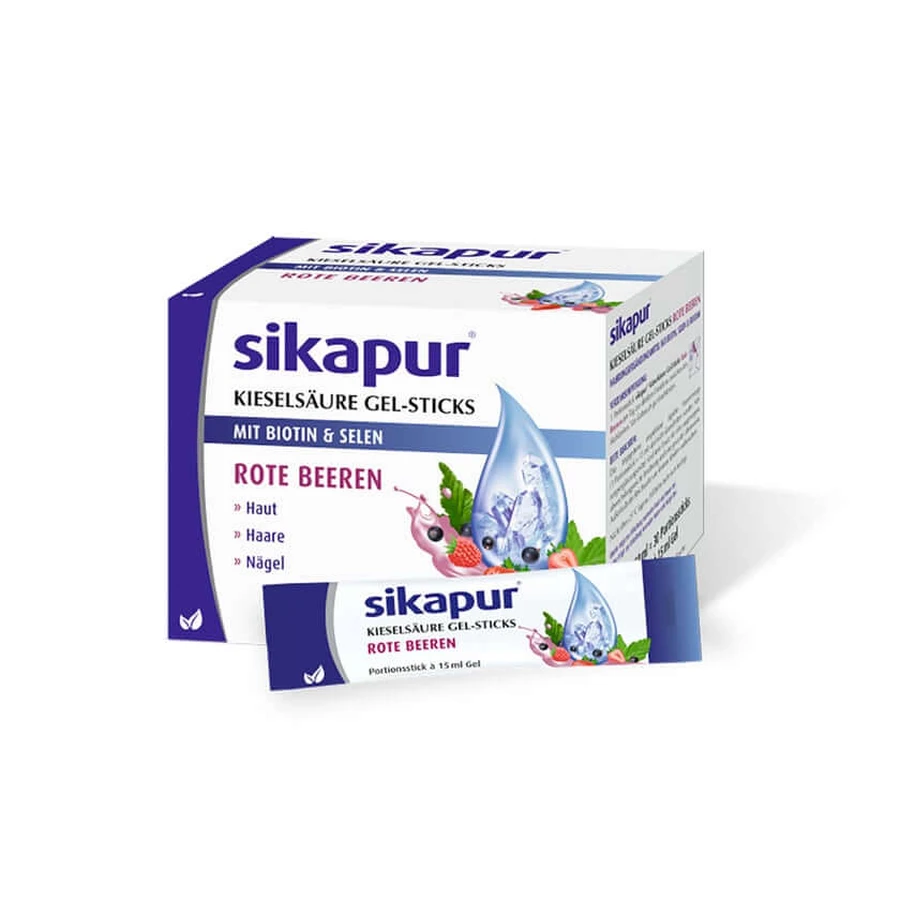 Sikapur Żel krzemionkowy w sztyfcie Red Berries 30 szt.: ceny i cechy