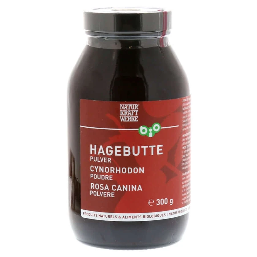 Rosehip pulbere organică 300 g