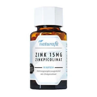 Naturafit Zinc 15 mg Zinc picolinat capsule 90 Capsule