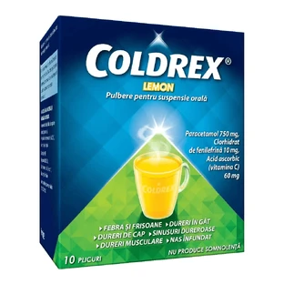 Coldrex Zitrone, 10 Beutel, Perrigo