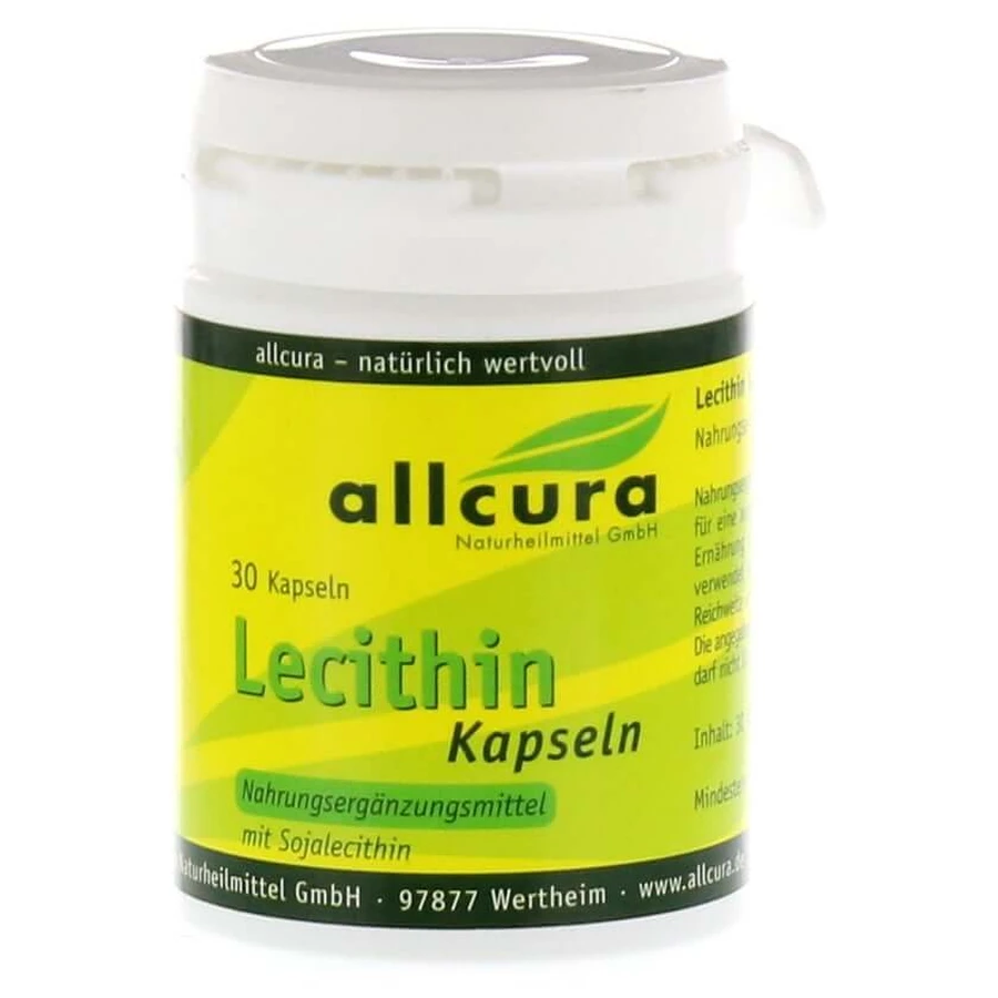 Lecithin 500 mg Kapseln 30 St