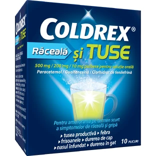 Coldrex Erkältung und Husten, 10 Sachets, Perrigo