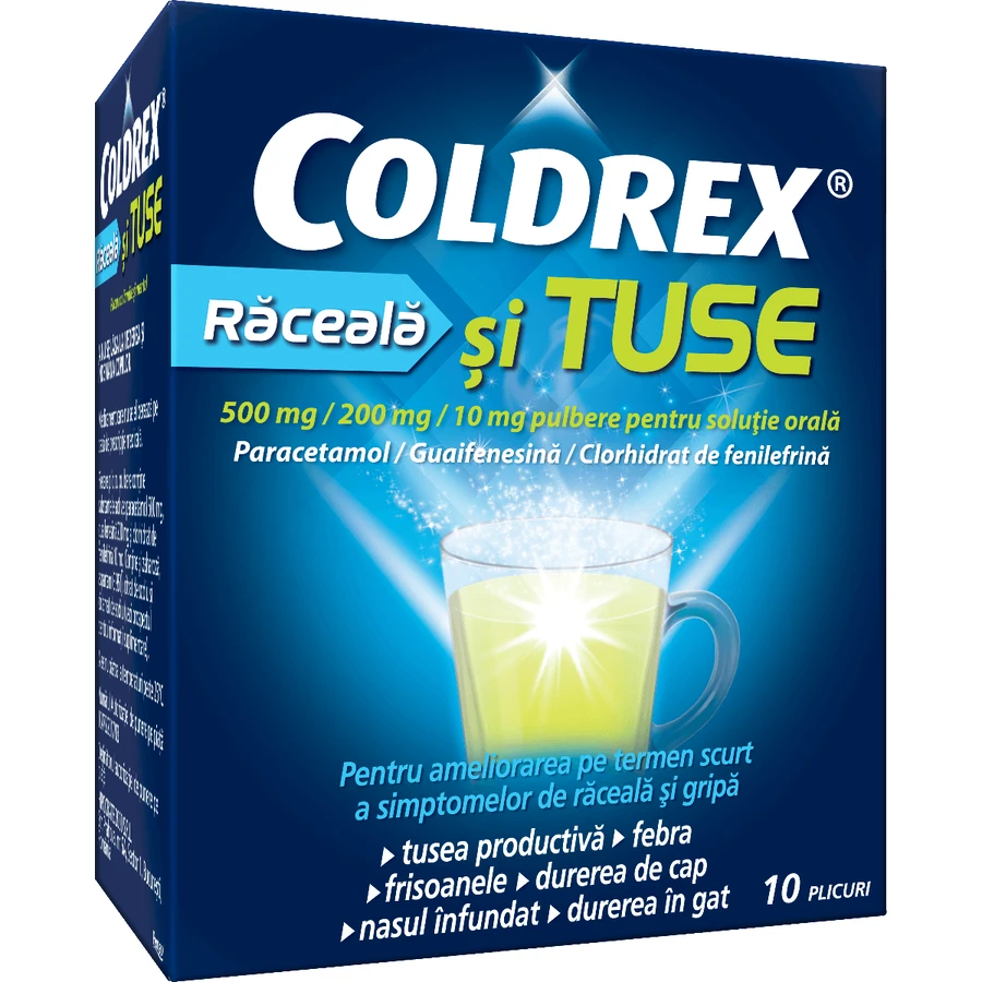 Coldrex Erkältung und Husten, 10 Sachets, Perrigo