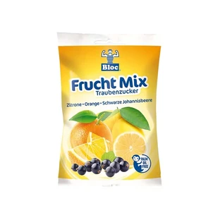 Bloc dextrose mélange de fruits 75 g