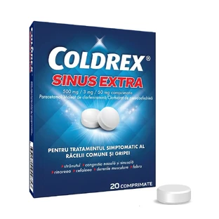 Coldrex Sinus Extra 500mg/3mg/50mg, 20 Tabletten, Perrigo