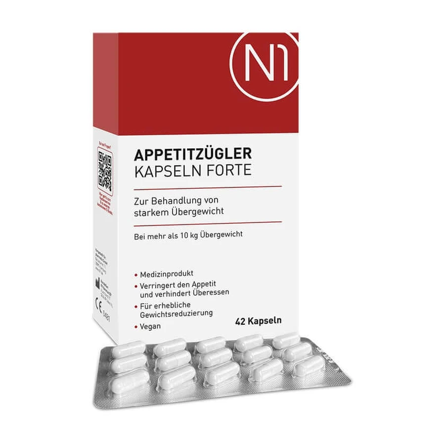 N1 Cápsulas Supresoras del Apetito Forte 42 St