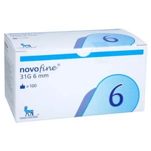 Novofine needles 0.25x6 Mm 31g 100 pcs