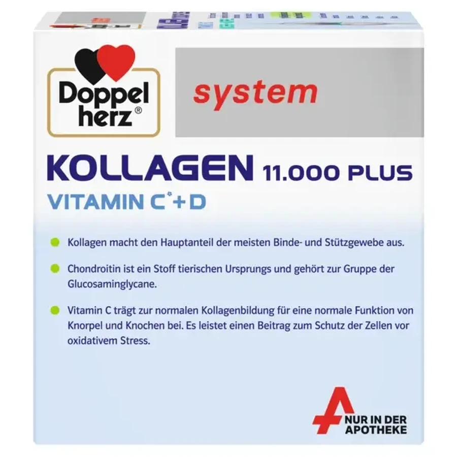 Doppelherz system Kollagen 11.000 Plus Gesundheit + Beweglichkeit 30X25 ml