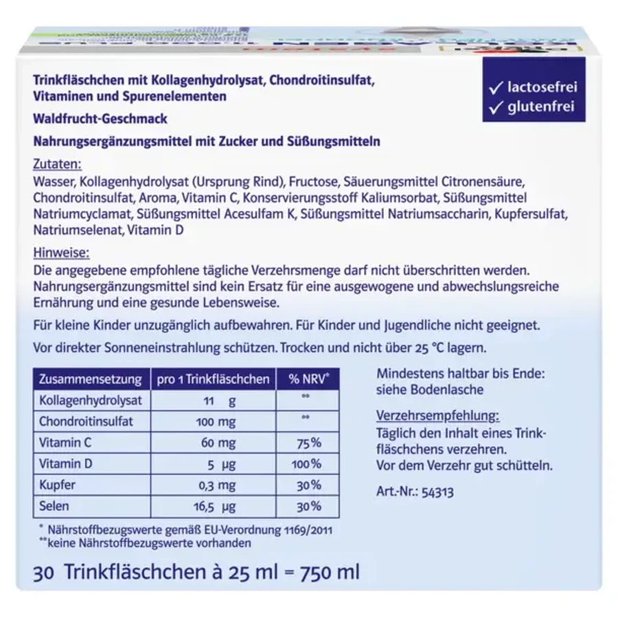 Doppelherz system Kollagen 11.000 Plus Gesundheit + Beweglichkeit 30X25 ml