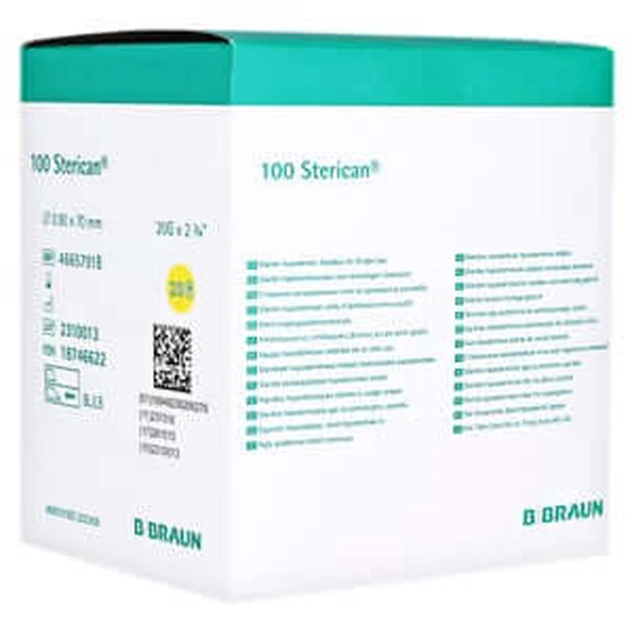 Sterican wegwerpcanule 20 G 70 mm 100 stuks