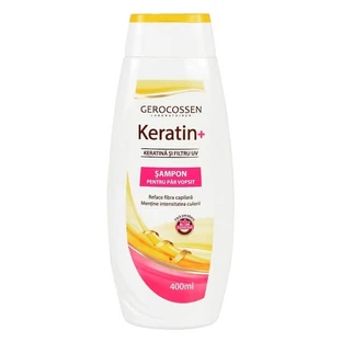 Shampoo for colored hair Keratin+, 400 ml, Gerocossen
