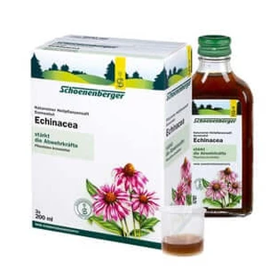 Schoenenberger zuiver natuurlijk geneeskrachtig plantensap Echinacea 3X200 ml